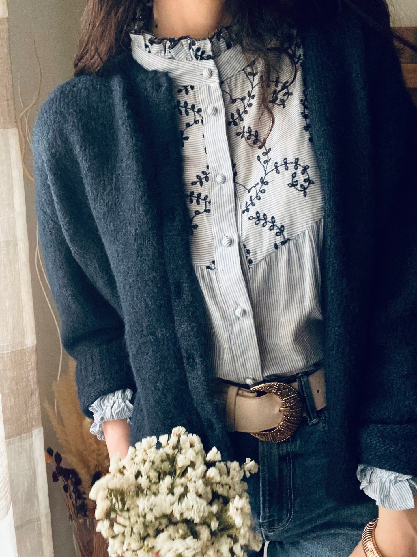 Cardigan Blu Marine