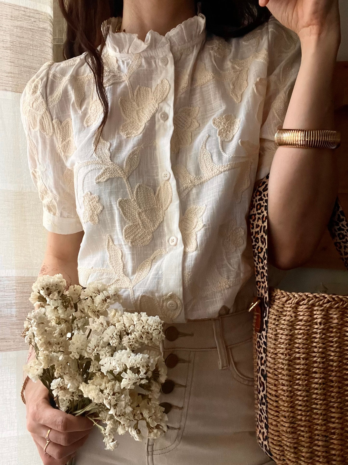 Camicia Fiori di Canapa