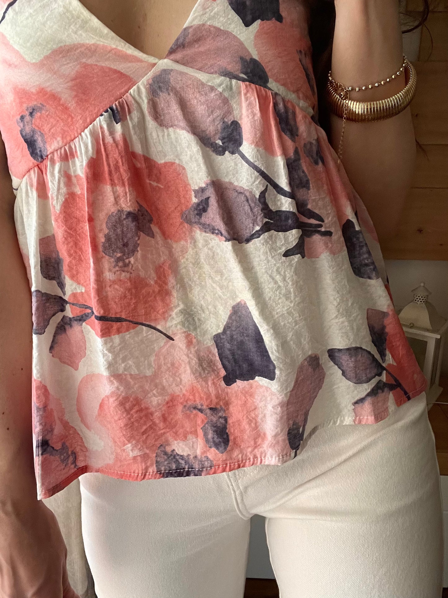 Top Fiori di Seta
