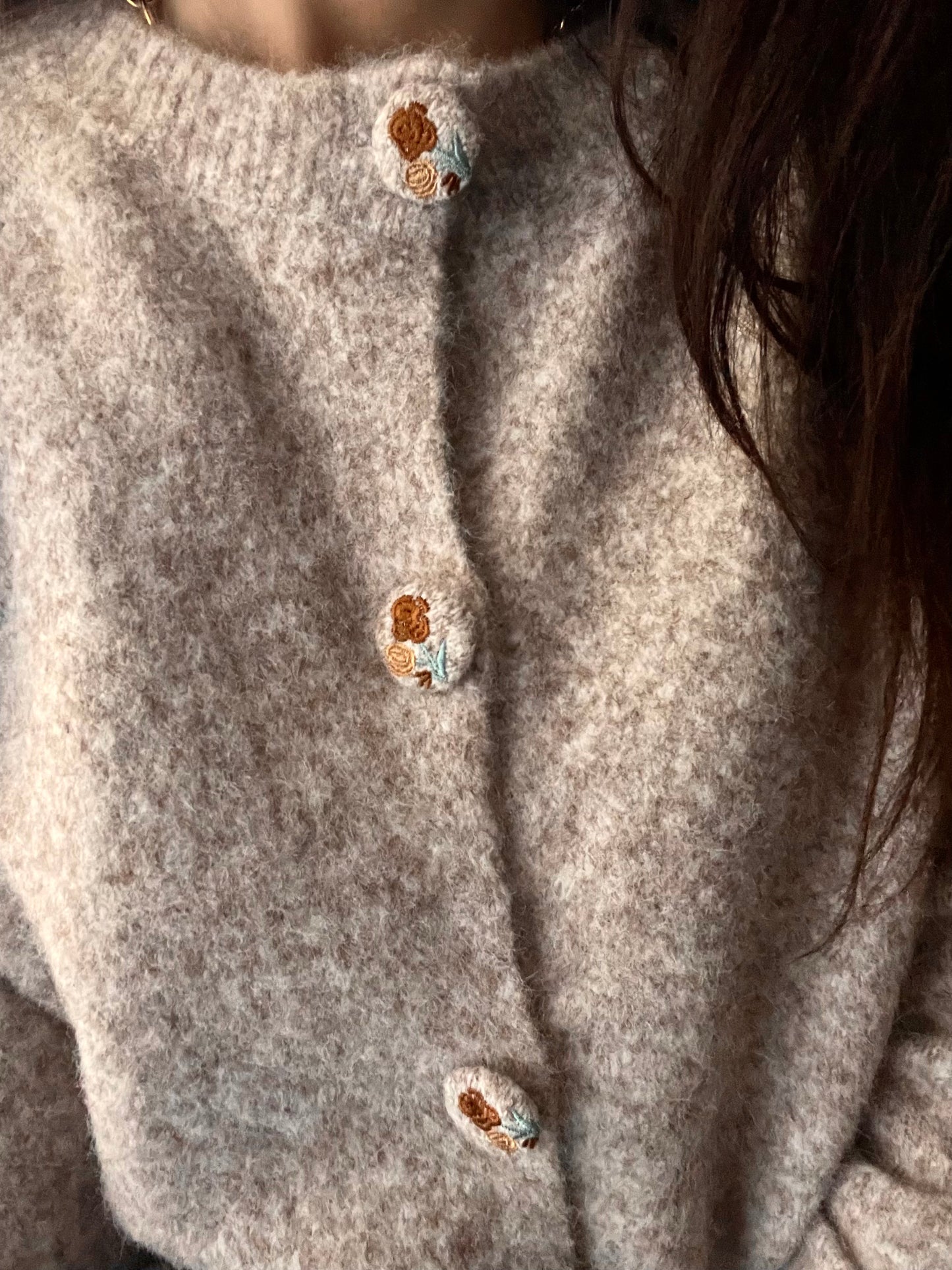 Cardigan Taupe