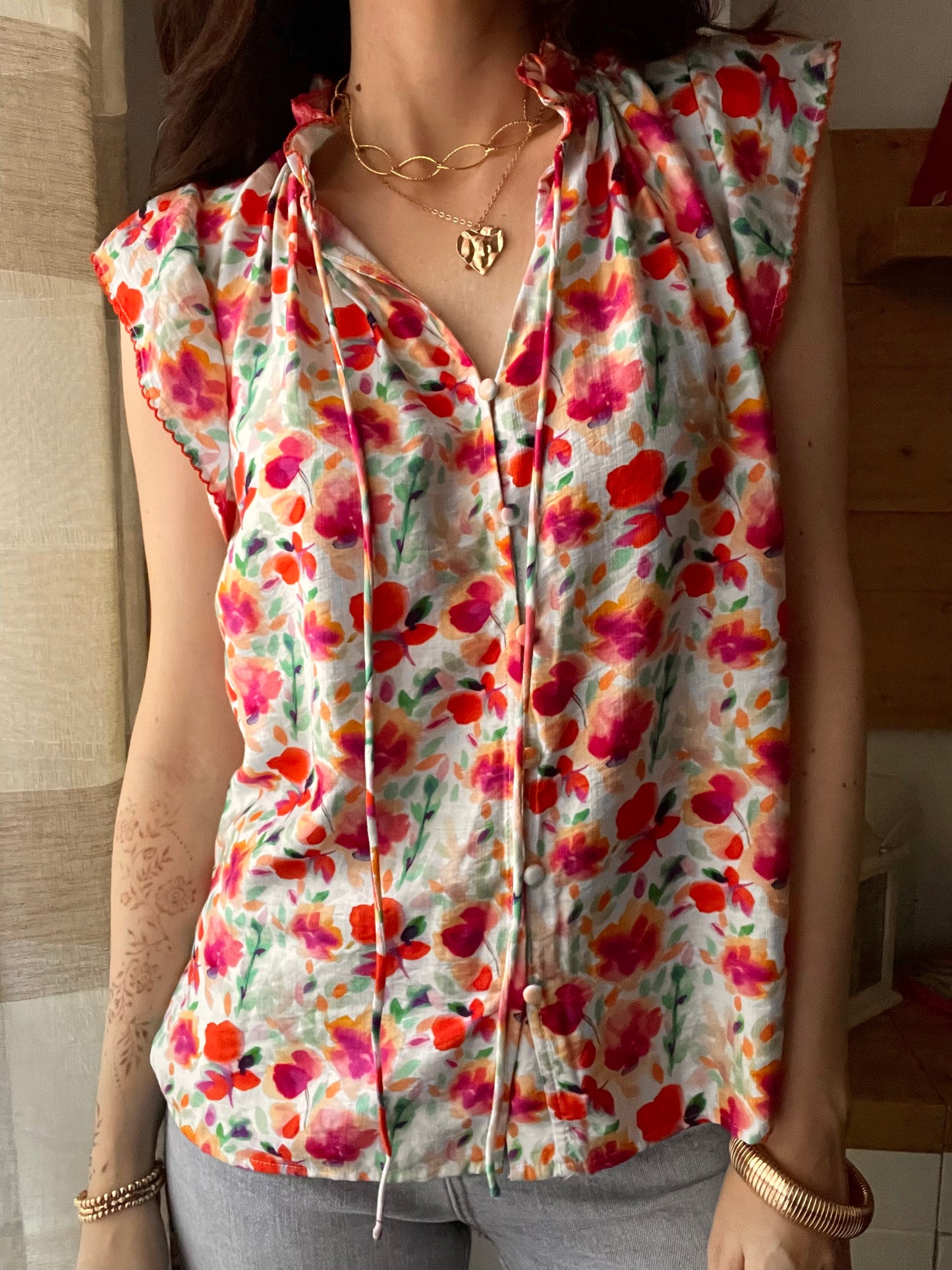 Blusa Fiori d’Estate