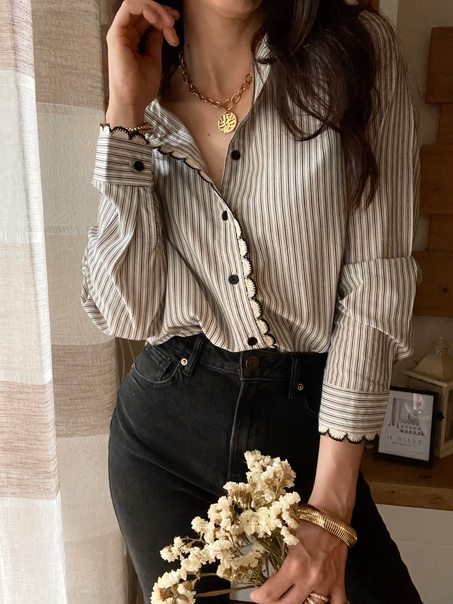 Camicia Noir Chic