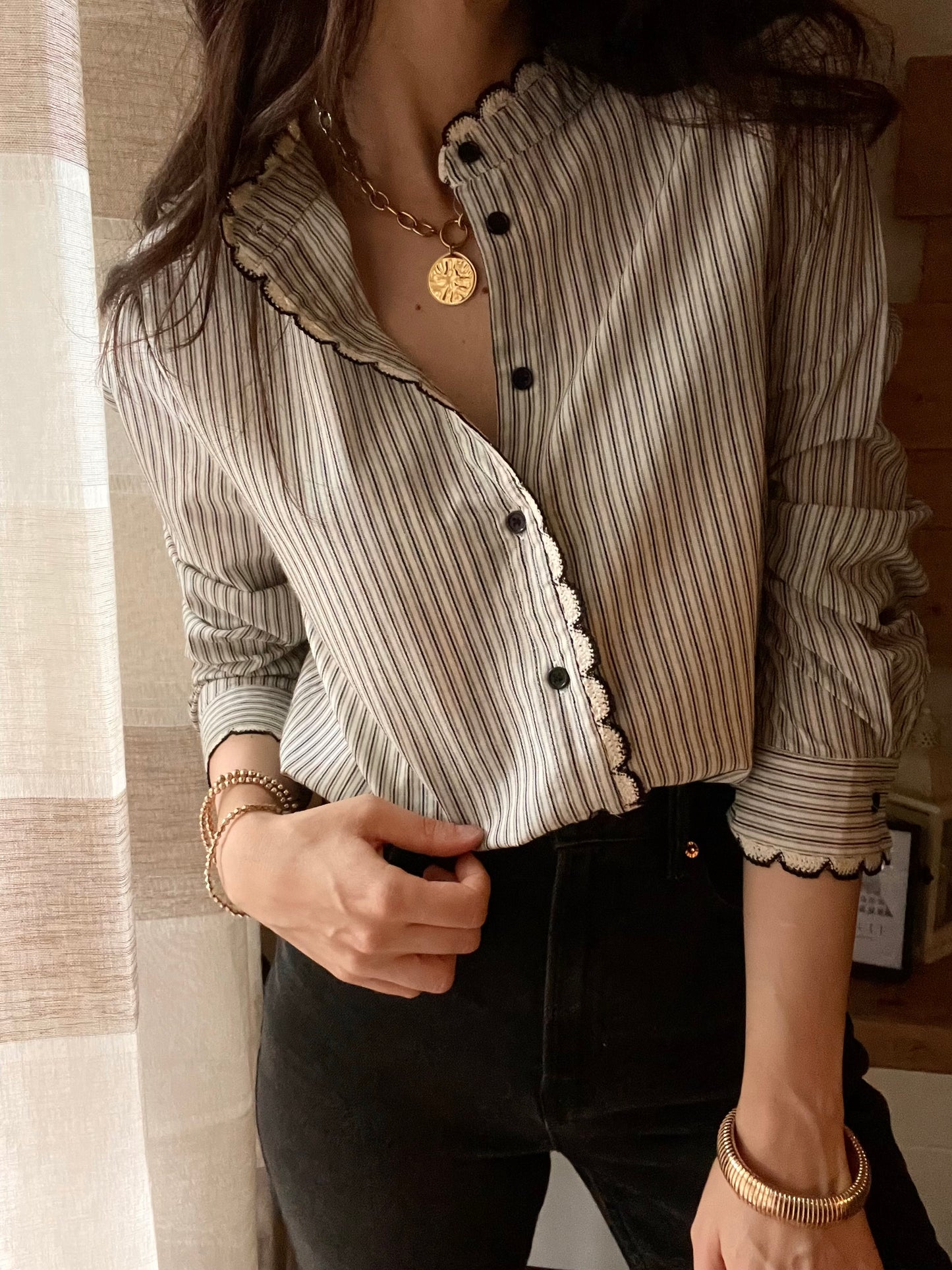 Camicia Noir Chic