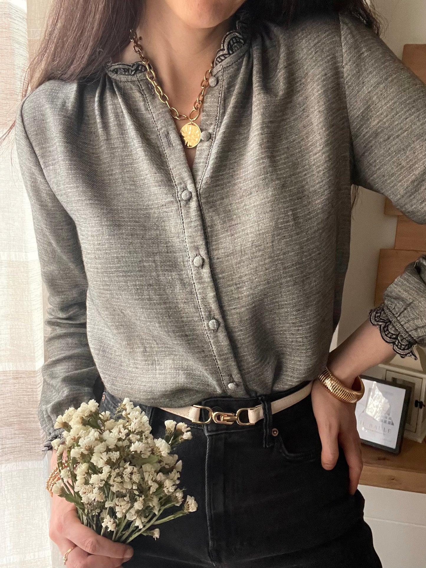 Camicia Grey Chic