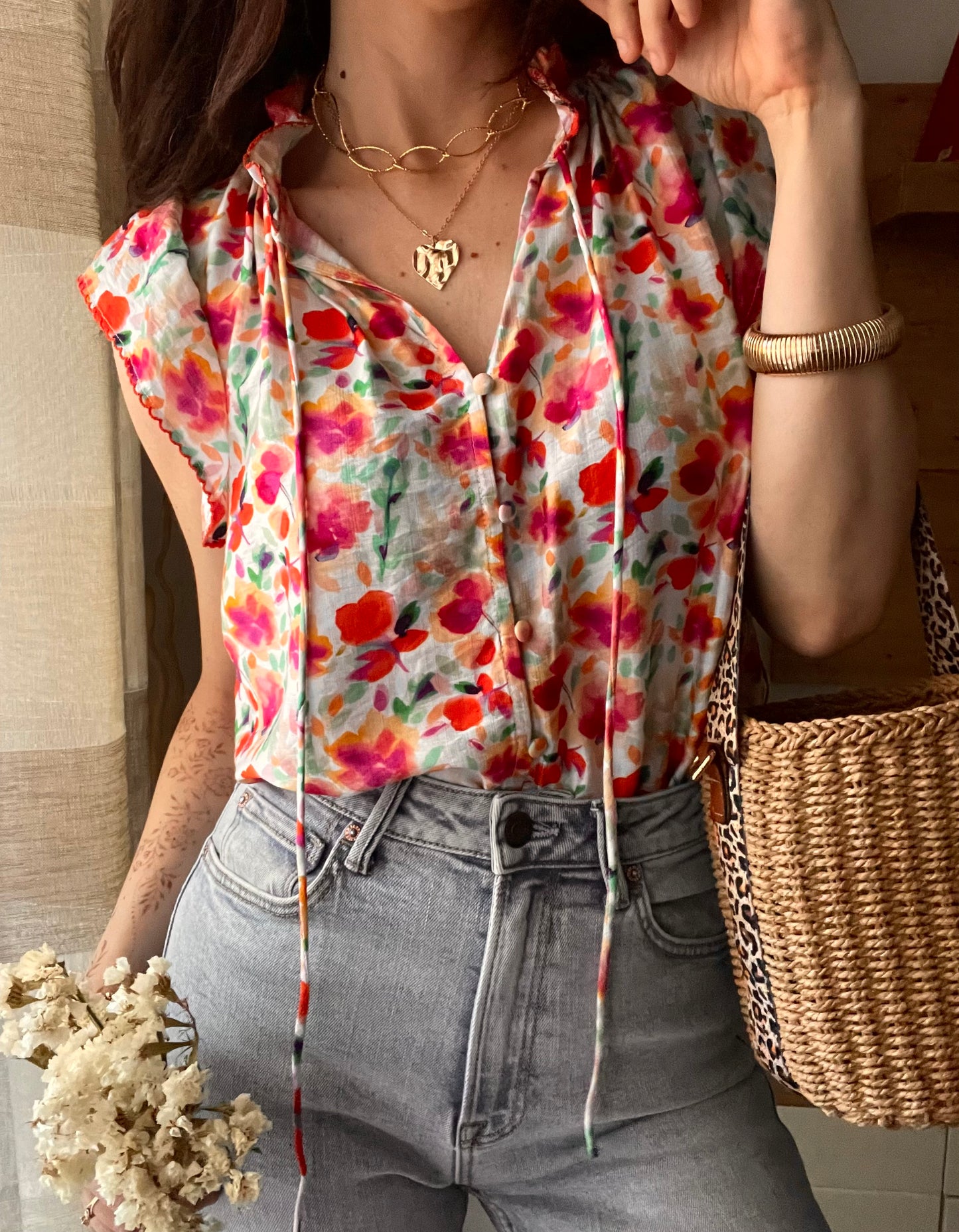 Blusa Fiori d’Estate