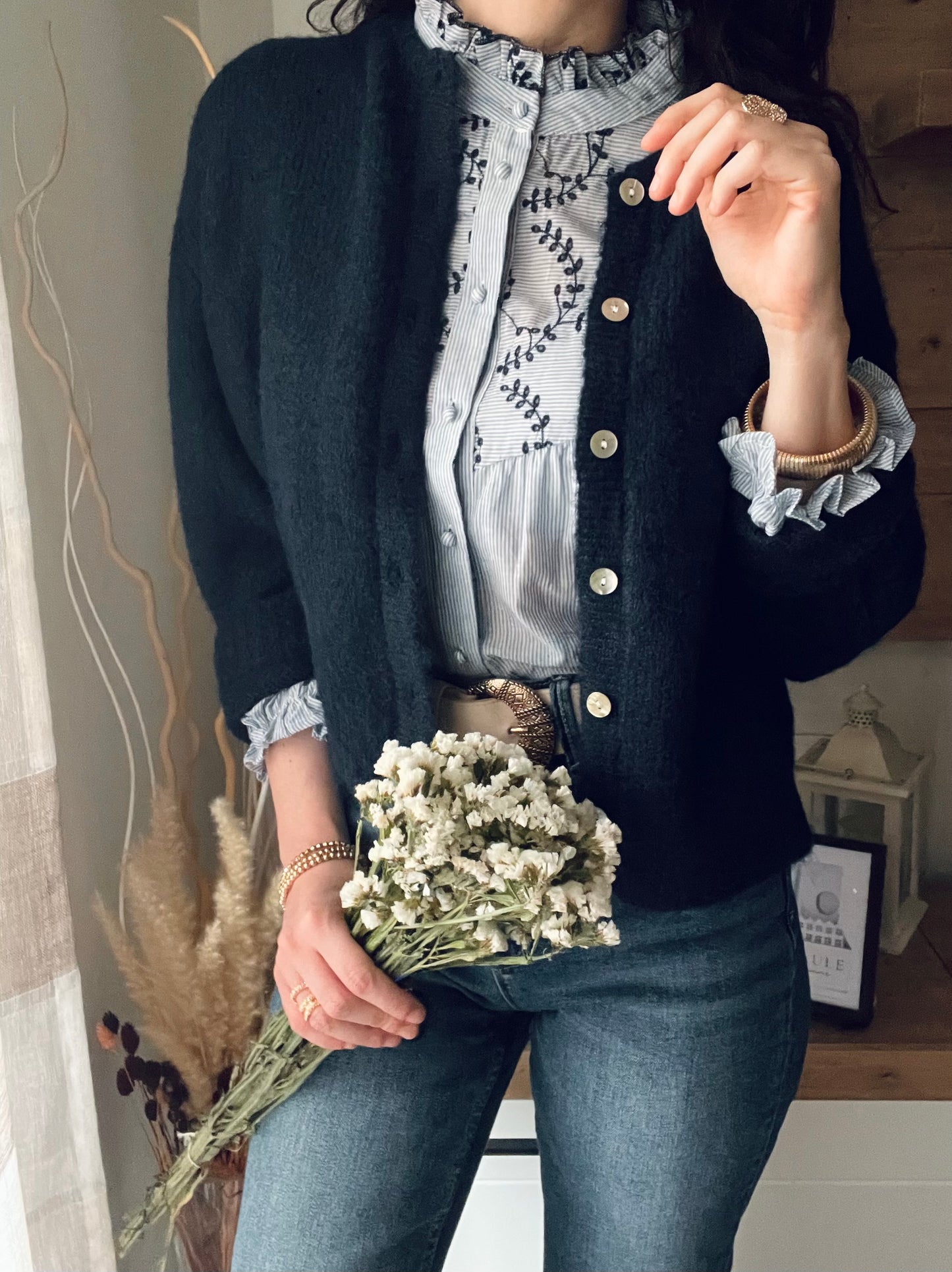 Cardigan Blu Marine