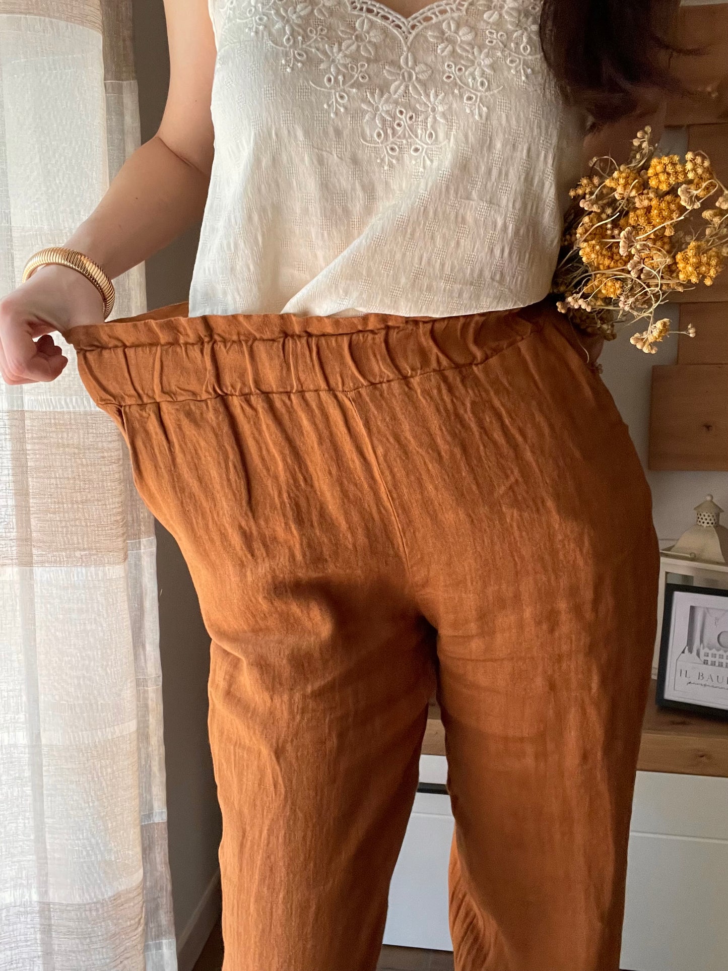 Pantalone 100% Lino (made in Italy)
