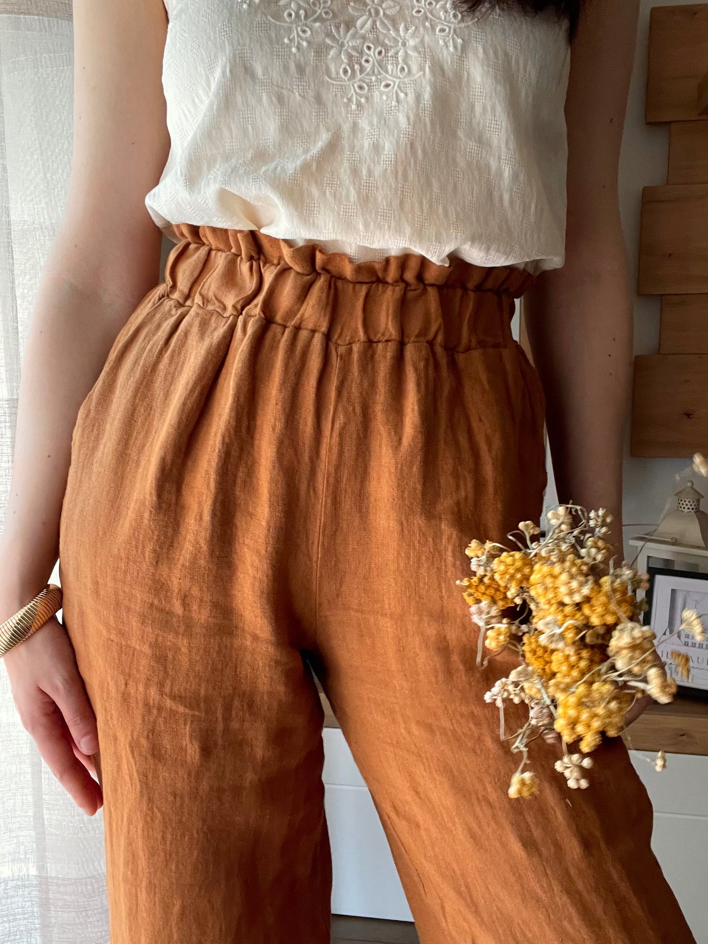 Pantalone 100% Lino (made in Italy)