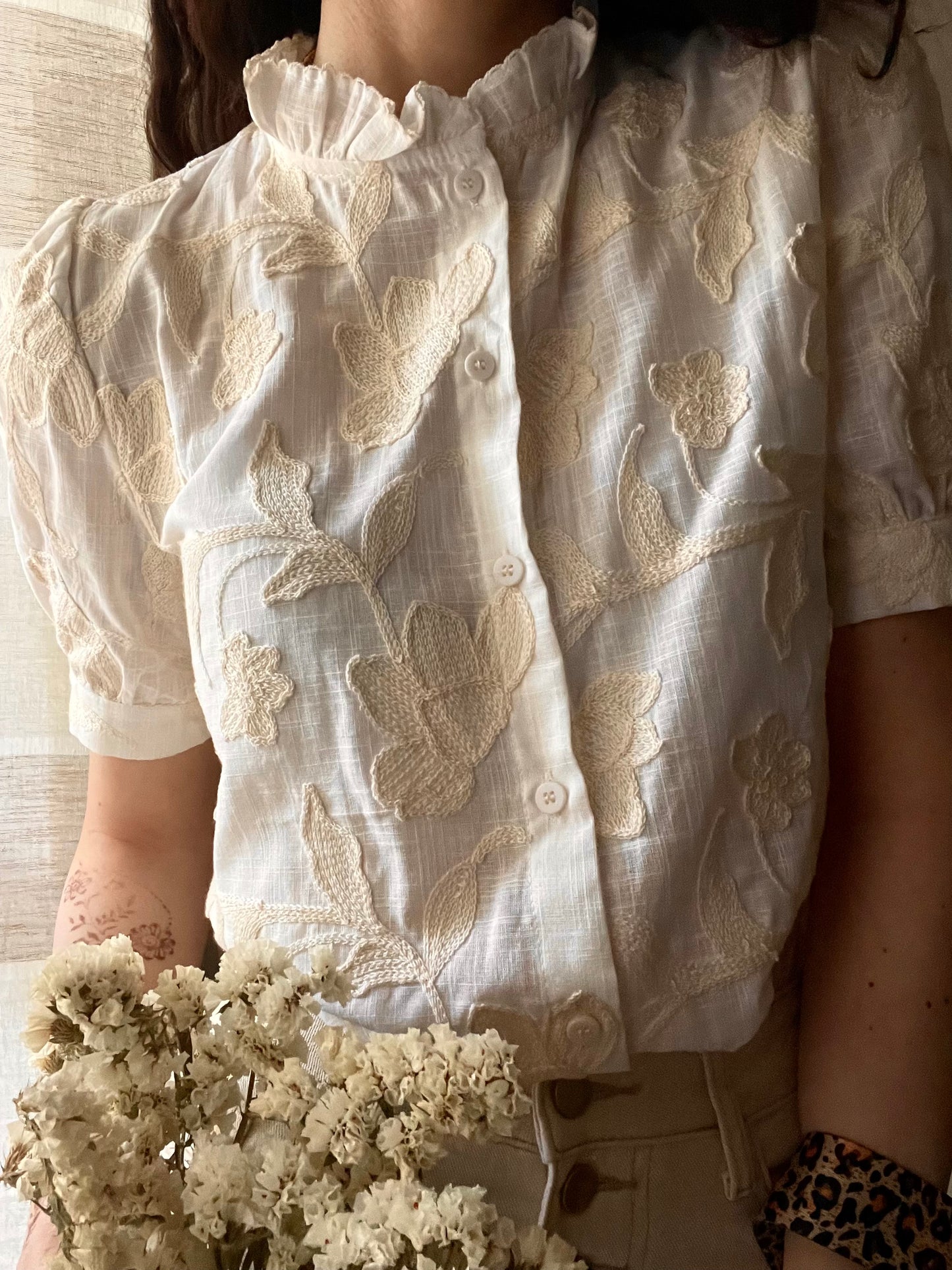 Camicia Fiori di Canapa
