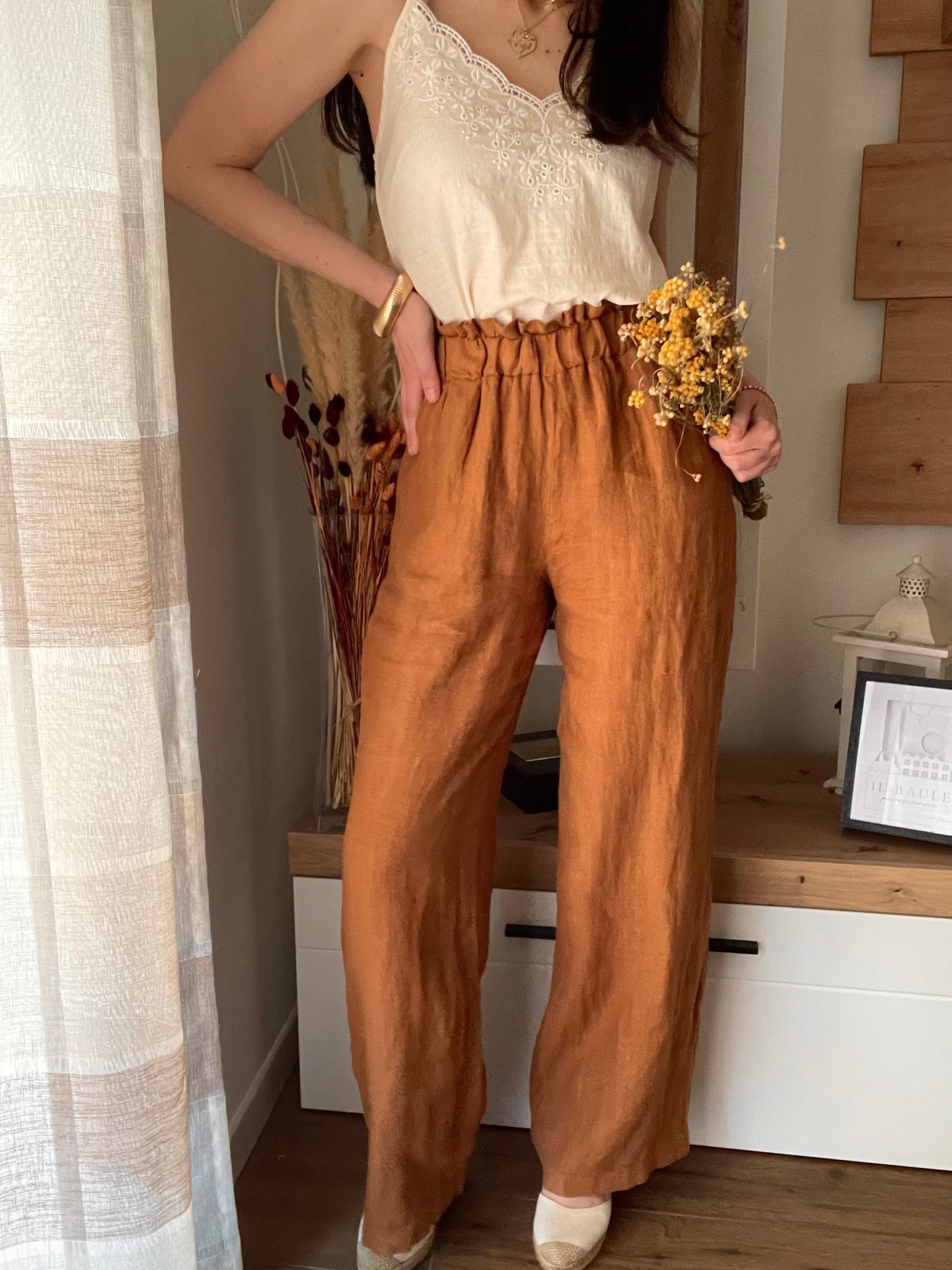 Pantalone 100% Lino (made in Italy)