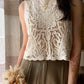 Top Crochet 100% Cotone