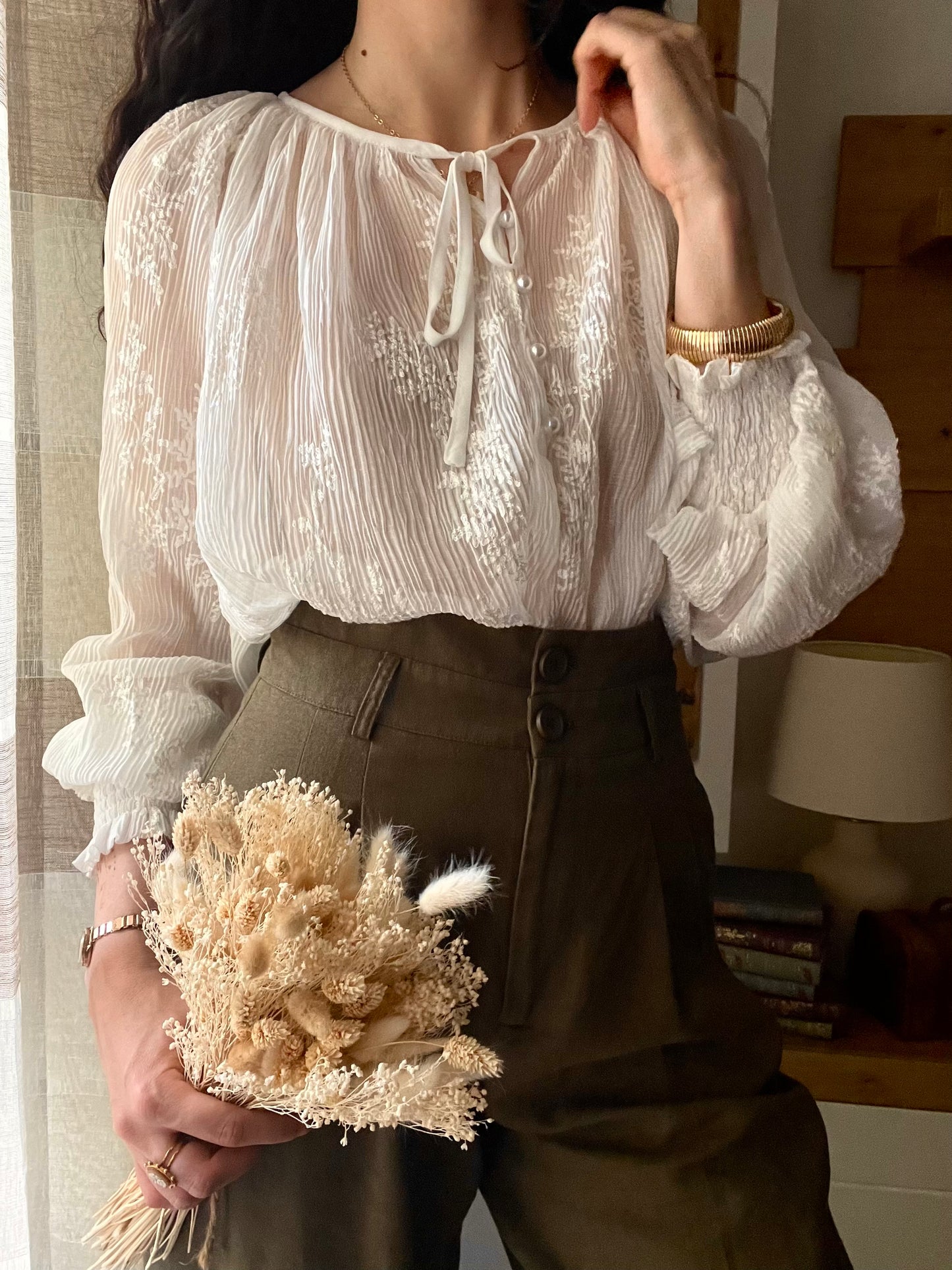 Camicia Madreperla Bianco