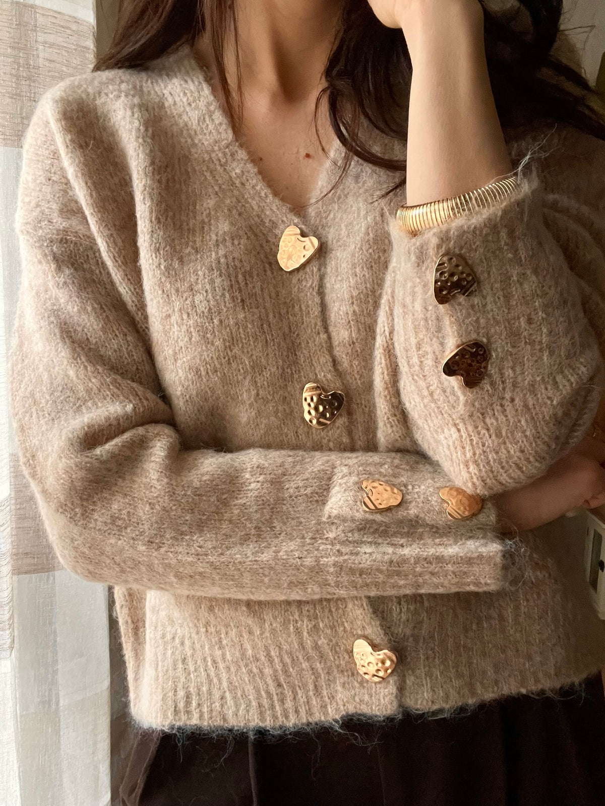 Cardigan Cœur