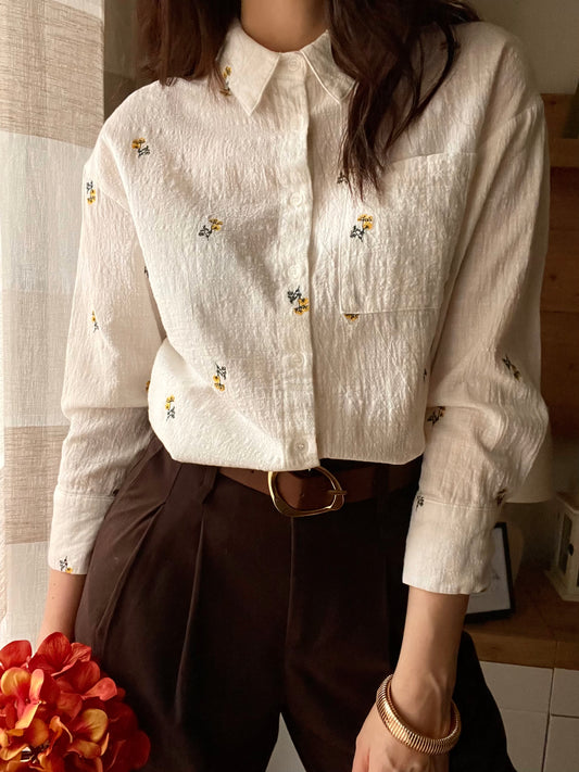 Camicia Little Flowers