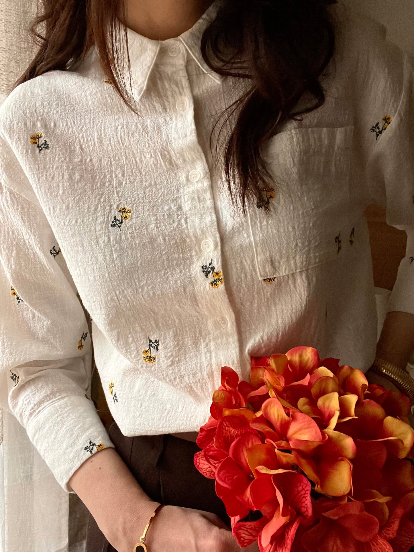 Camicia Little Flowers