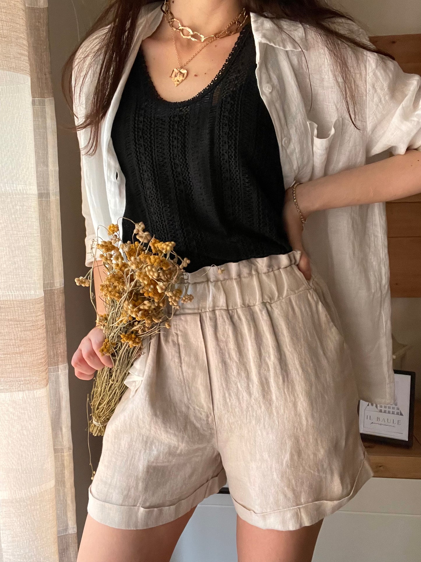 Camicia 100% Lino (made in Italy)