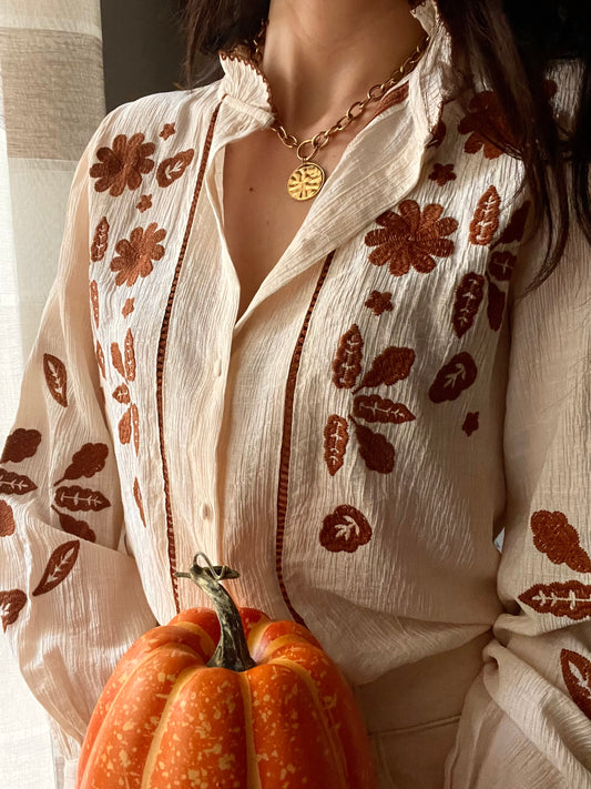 Camicia Pumpkin Spice