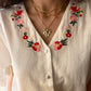 Camicia Collana di Fiori