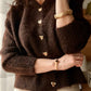Cardigan Heart Choco