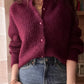 Cardigan Borgogna