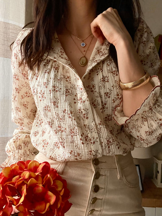 Camicia Cottage Core