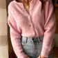 Cardigan Rosa Ghiaccio