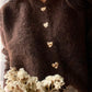 Cardigan Heart Choco