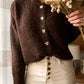 Cardigan Heart Choco