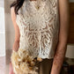Top Crochet 100% Cotone