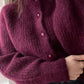 Cardigan Borgogna