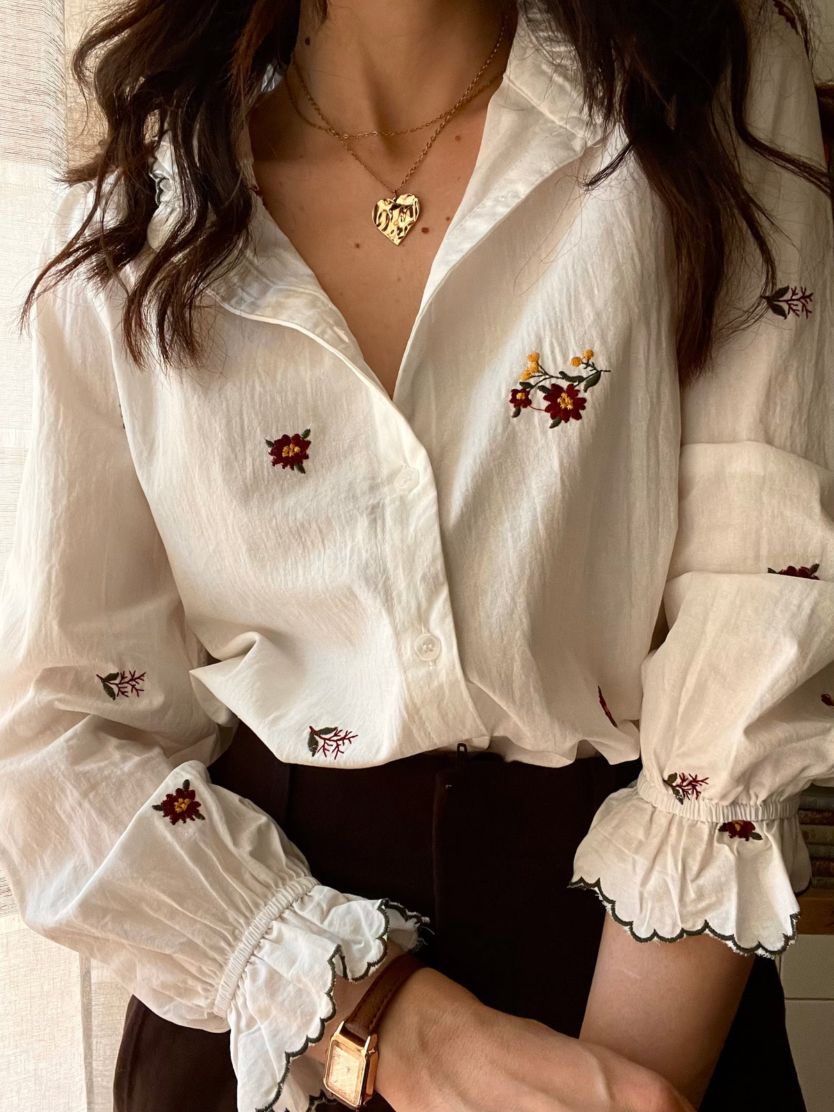 Camicia Red Autumn