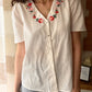 Camicia Collana di Fiori
