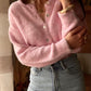 Cardigan Rosa Ghiaccio