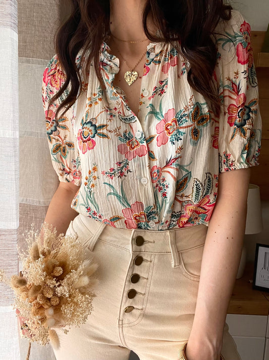 Camicia Flowers