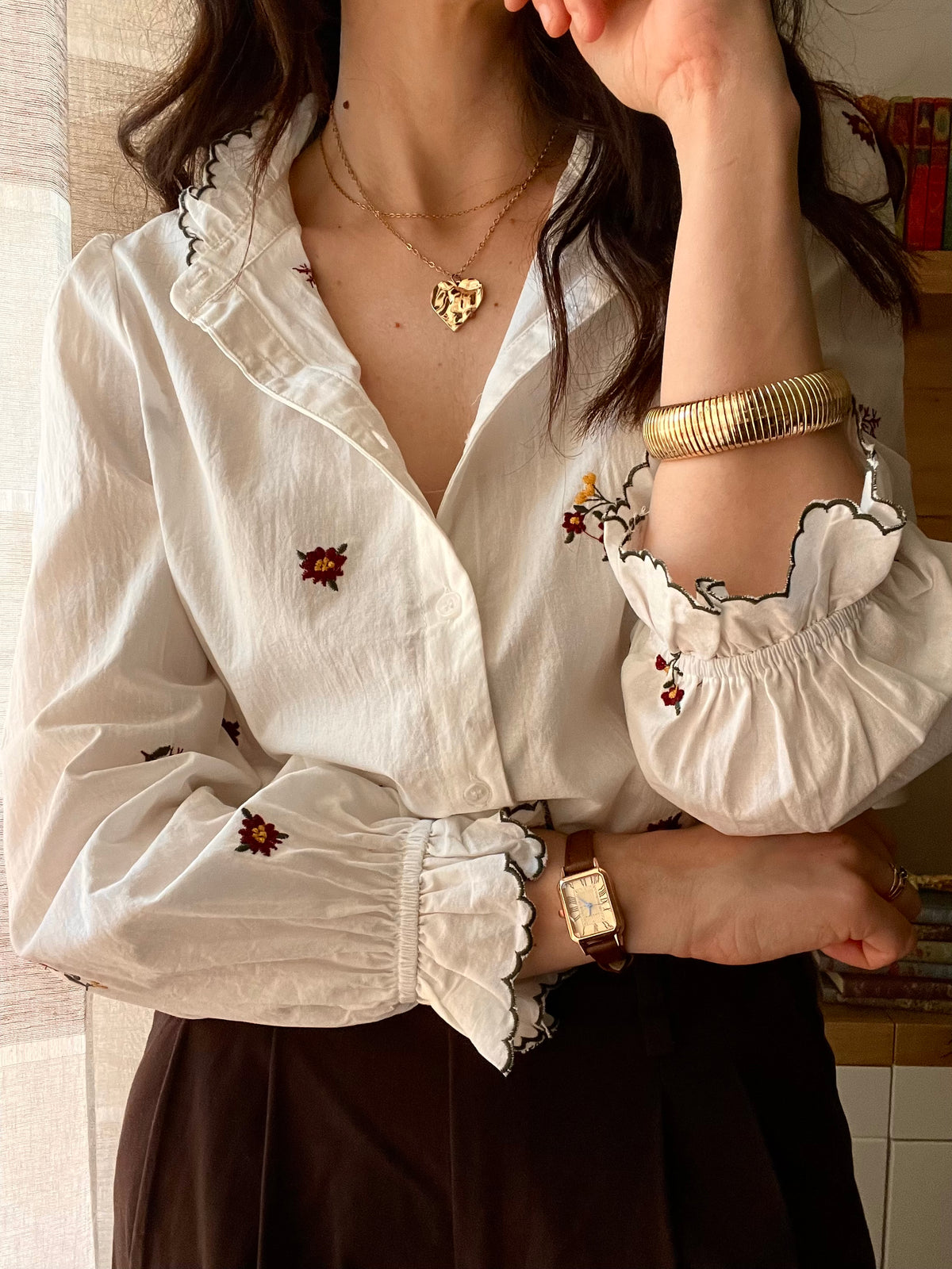 Camicia Red Autumn