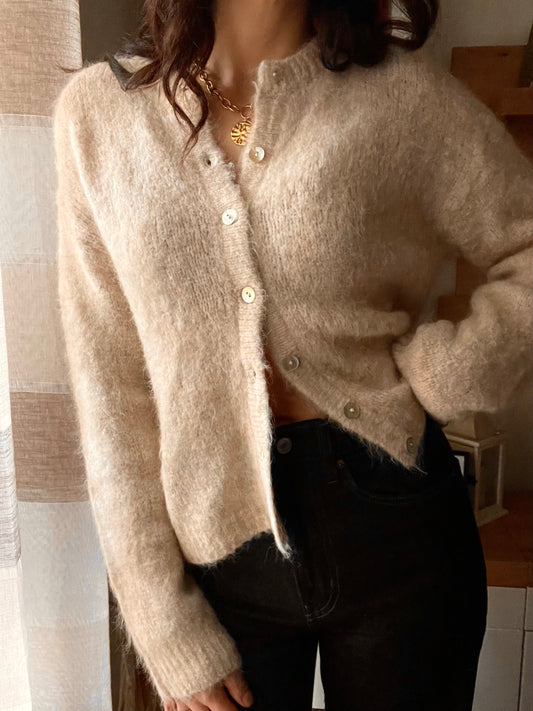 Cardigan Crema