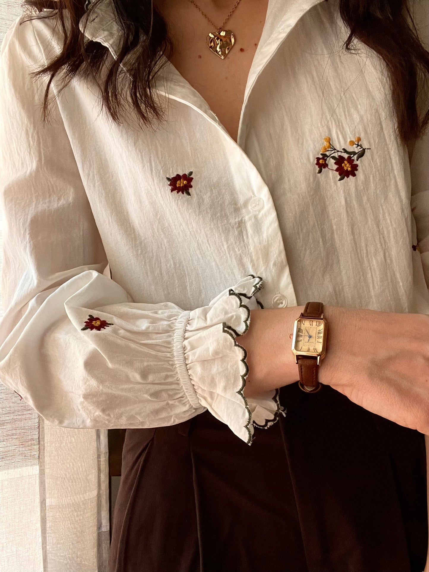 Camicia Red Autumn