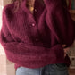 Cardigan Borgogna