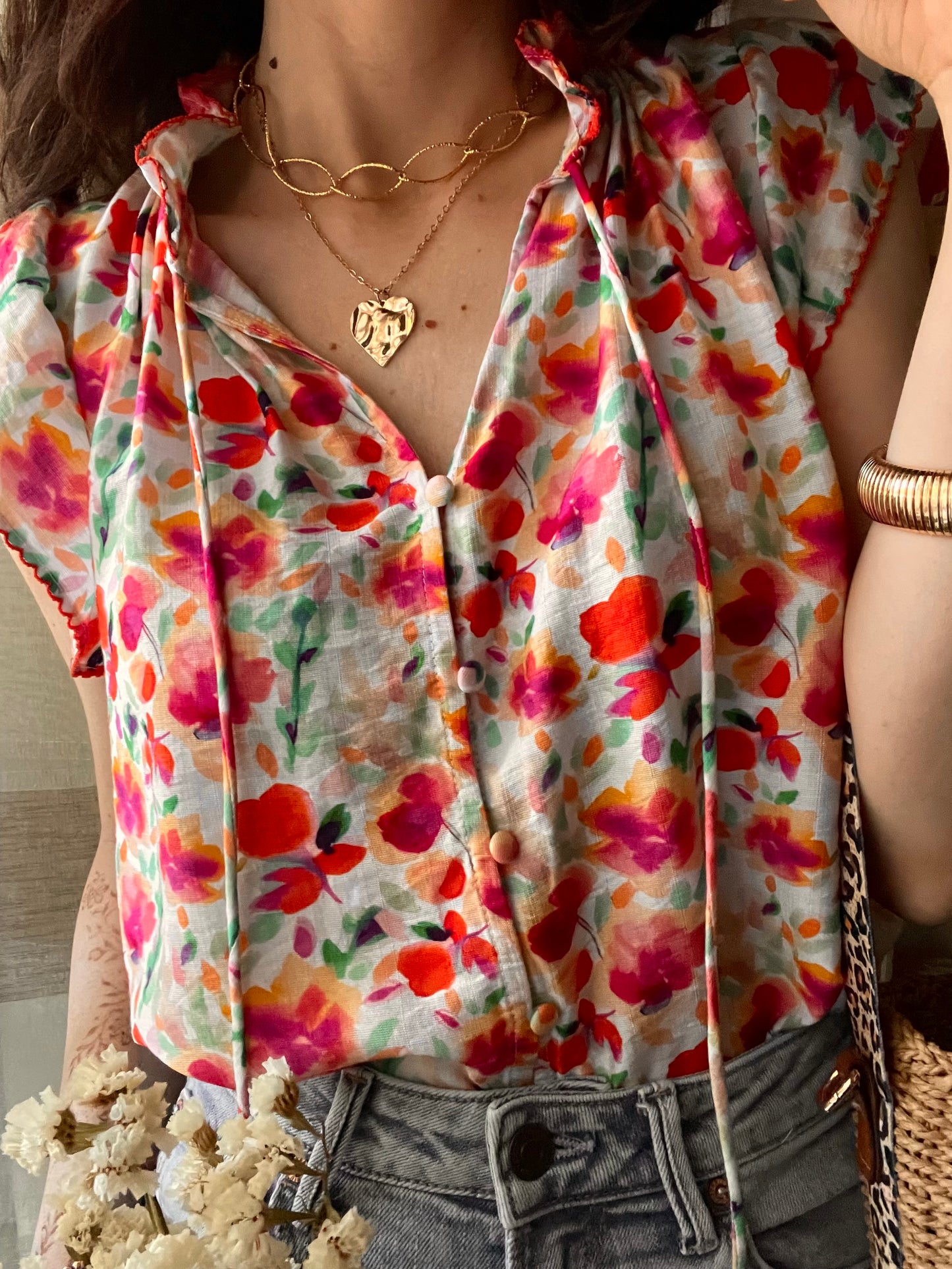 Blusa Fiori d’Estate
