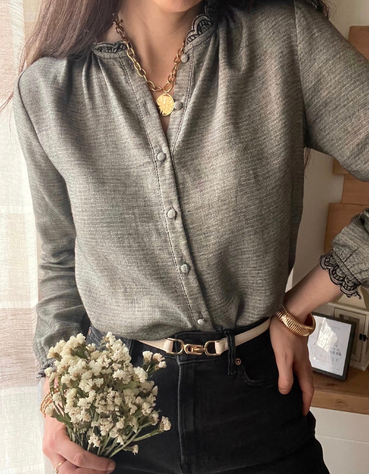 Camicia Grey Chic
