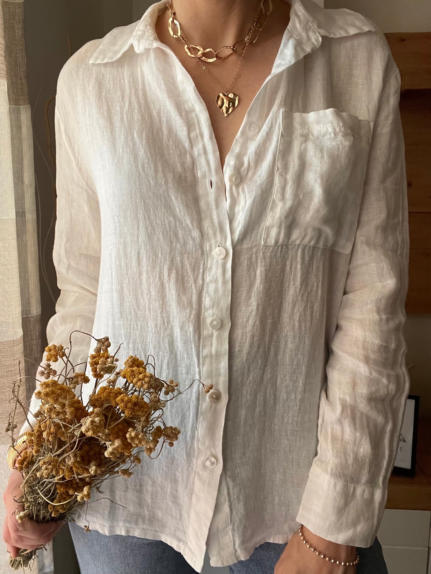 Camicia 100% Lino (made in Italy)