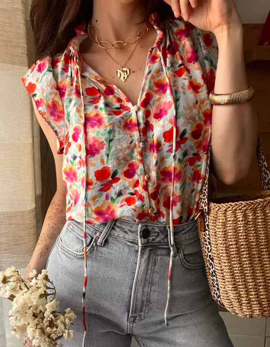 Blusa Fiori d’Estate