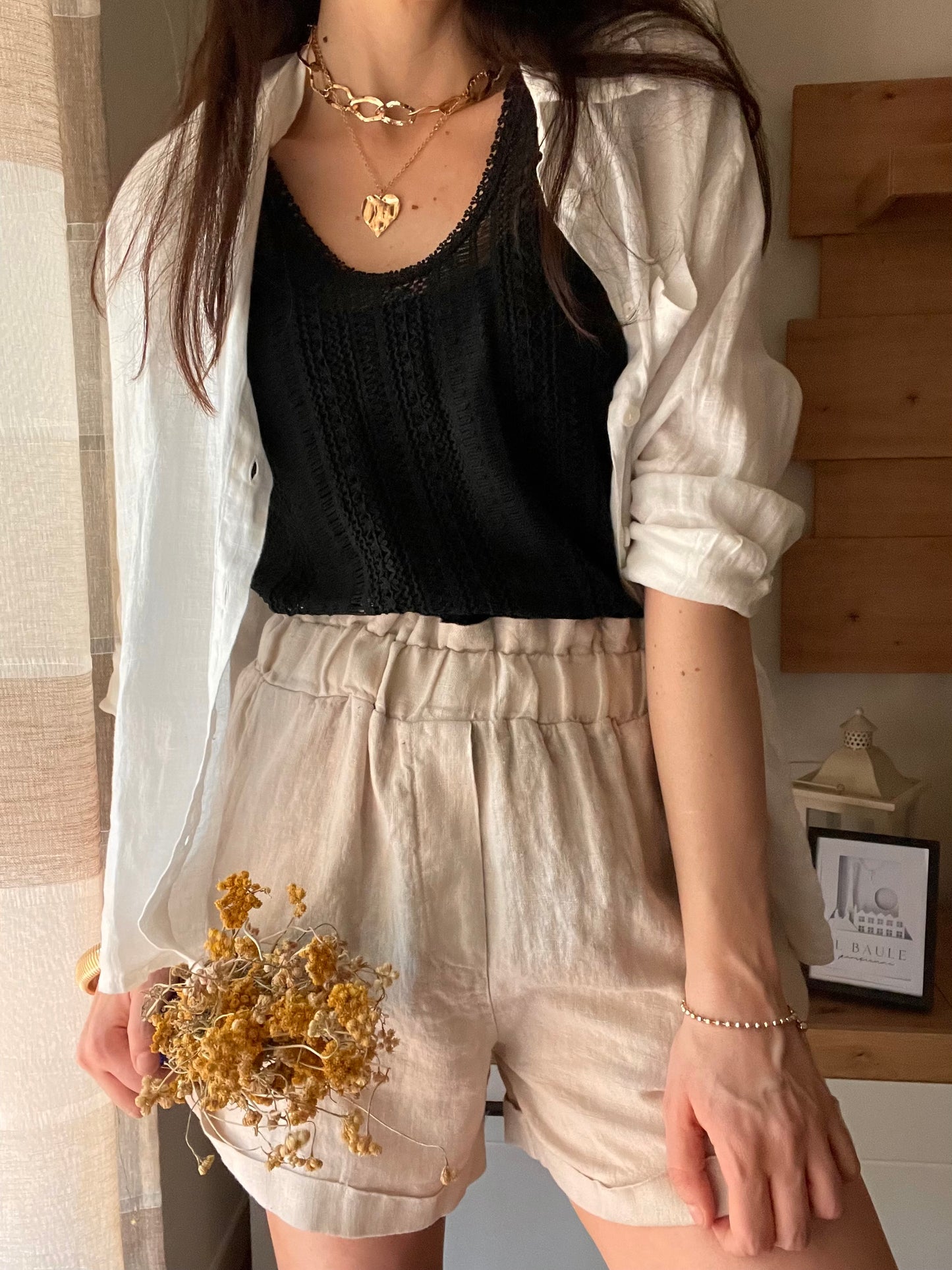 Camicia 100% Lino (made in Italy)