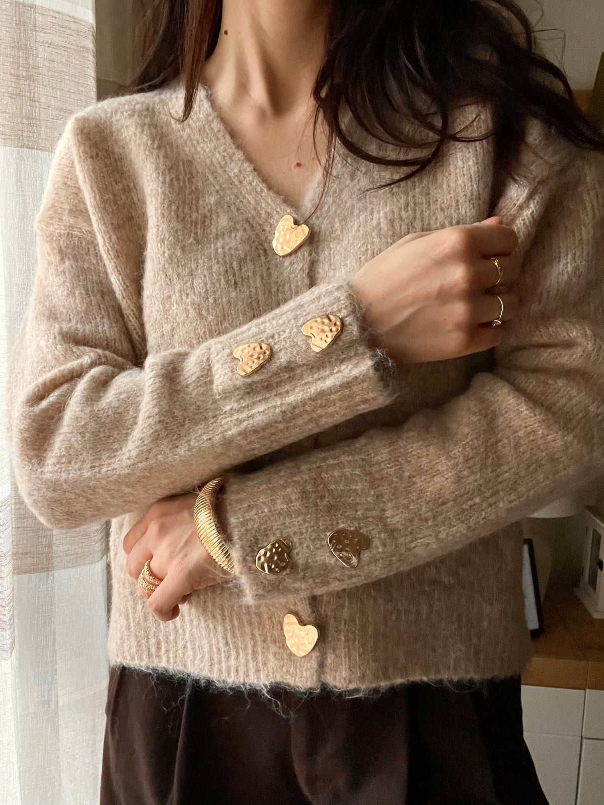 Cardigan Cœur