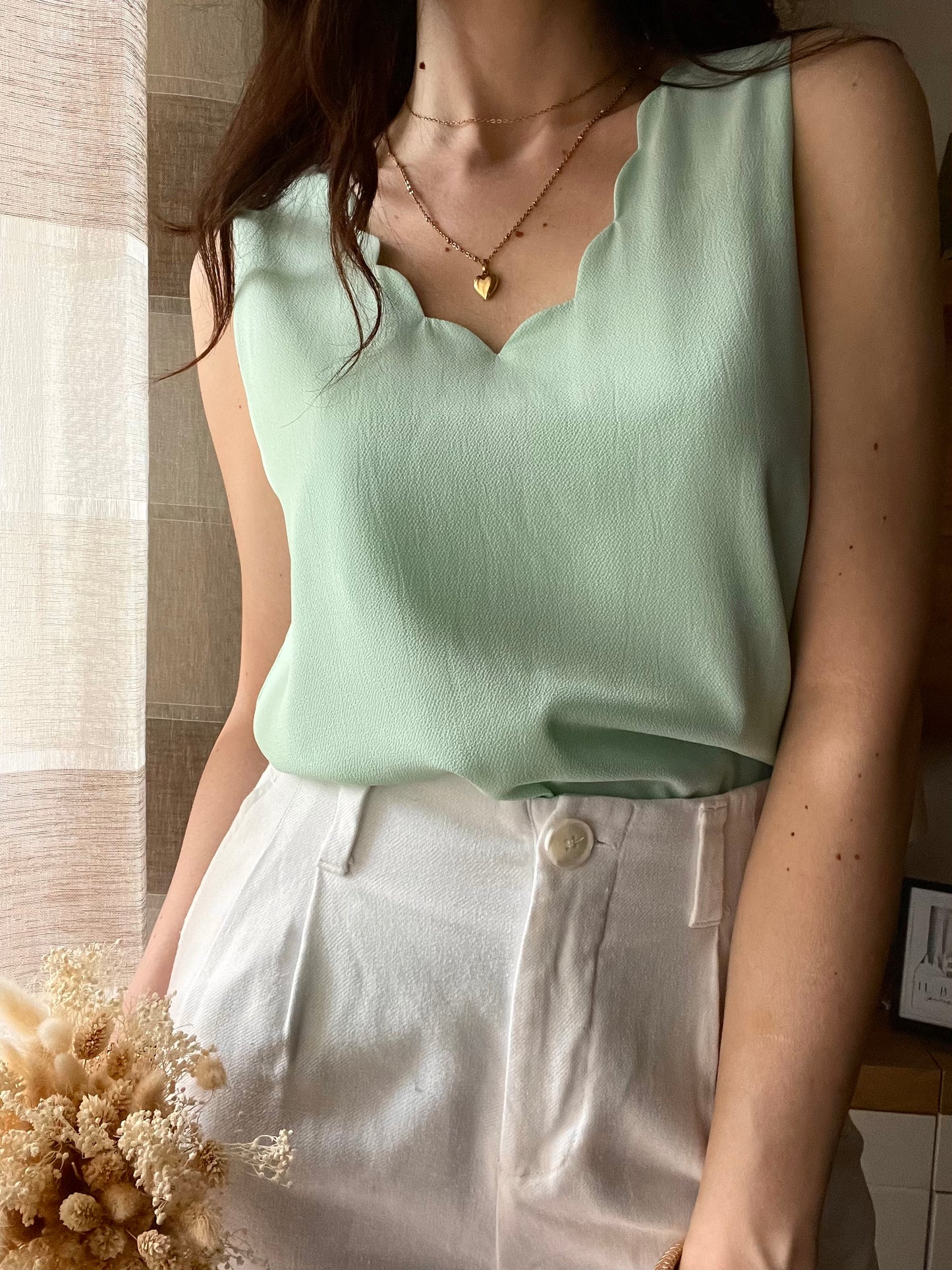 Top Verde Menta