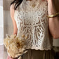 Top Crochet 100% Cotone