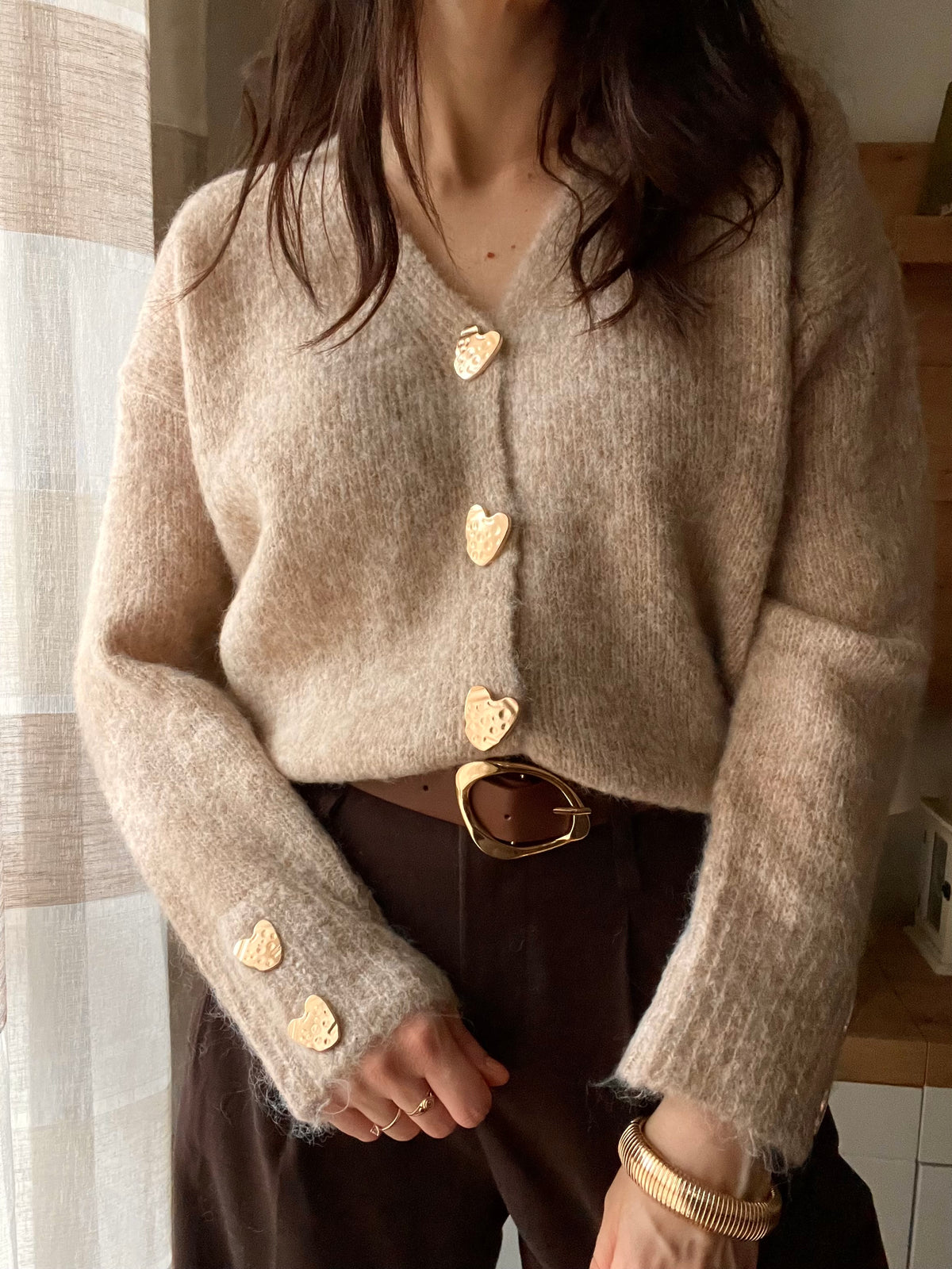 Cardigan Cœur