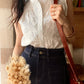 Top 100% Cotone Smanicato