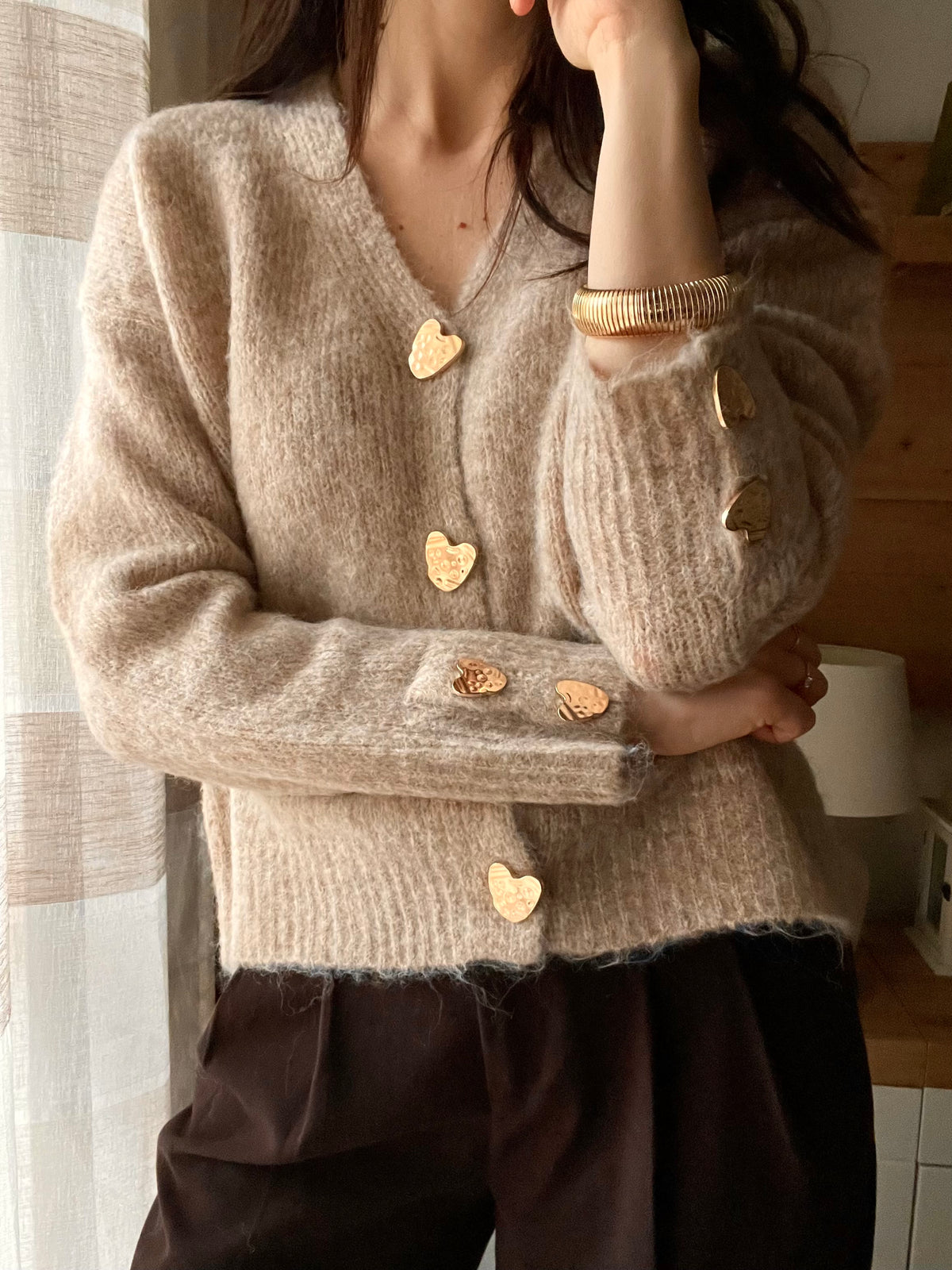 Cardigan Cœur