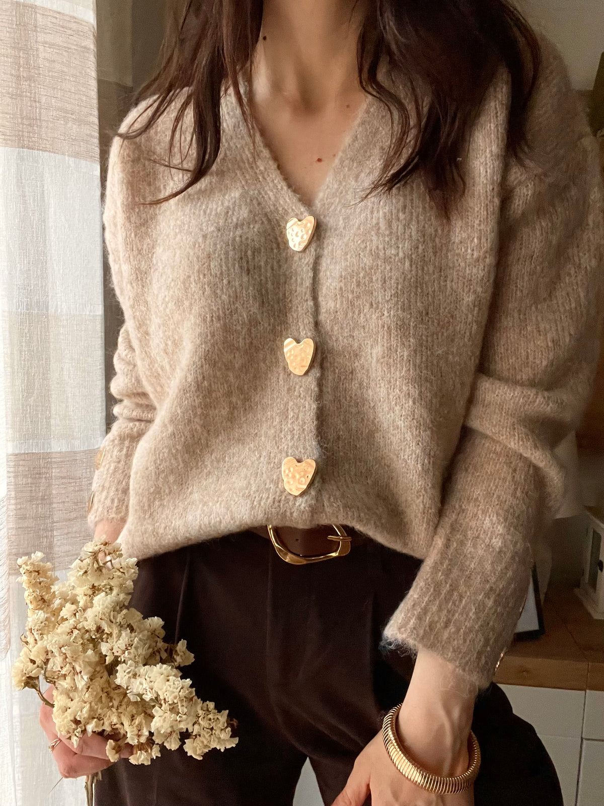 Cardigan Cœur